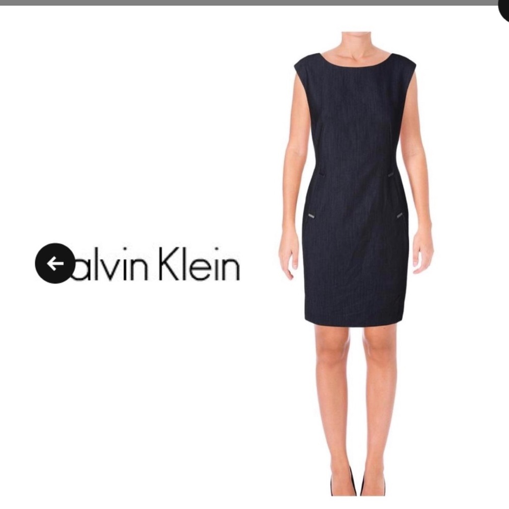 Calvin Klein Chambray Dress